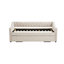 Lit de jour simple en velours avec couchette peu encombrant, conception moderne