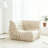 Armless Bean Bag Sofa, Modular Corner Lounge Chair for Sectional Seating, Low-Profile Foam Lounge Module-106913274