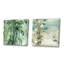 Ensemble de 2 panneaux japonais en bambou Zen Channel - Bamboo Square-101862554-101862550