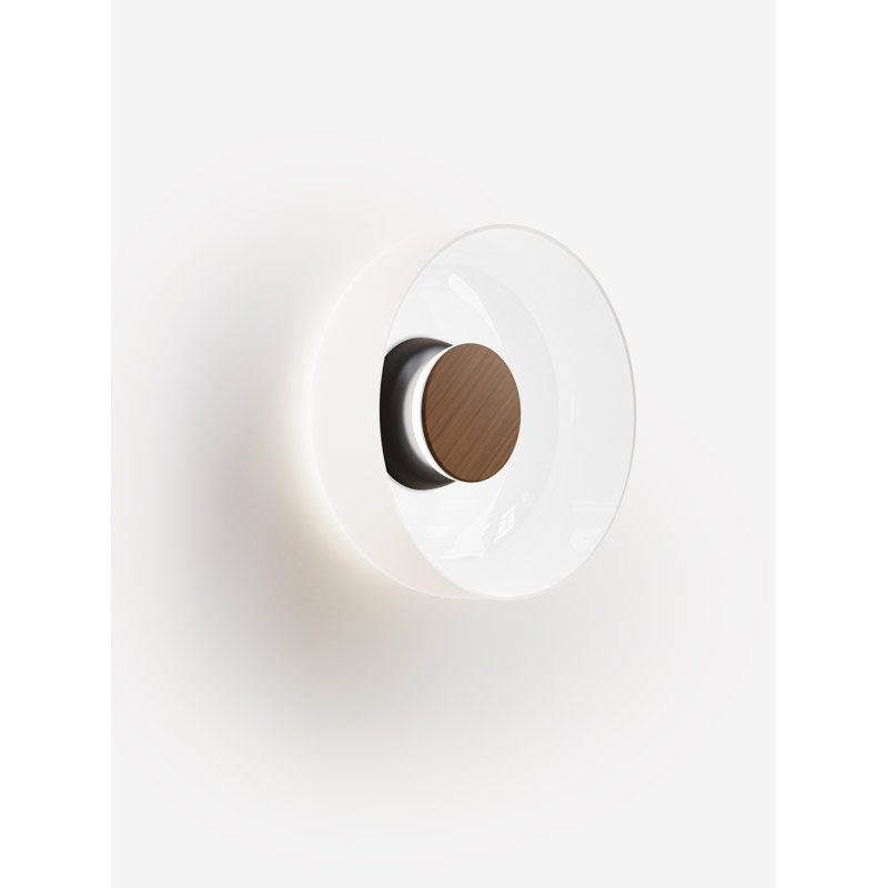 Verre Totem, Black/Walnut