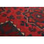 Tapis zone en laine rouge 3 pi 6 po x 4 pi 9 po "one-of-a-kind-noué la 2010" esari turque Alarick
