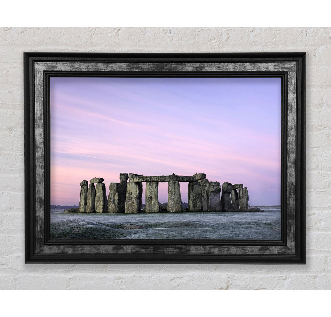 Stonehenge Wiltshire England - Einzelner Bilderrahmen Kunstdrucke