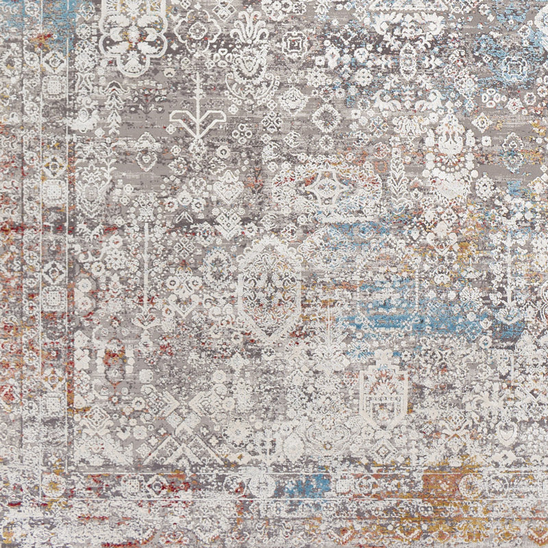 Oriental Indoor Rug, Rectangle 7'6" x 11'2"
