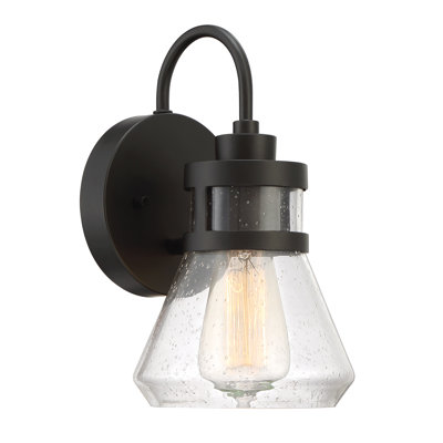 Luminaire de grange d'extérieur 1 lumière en bronze huilé Naomi