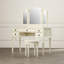 Ensemble de meuble-lavabo avec tabouret et miroir Ignatius