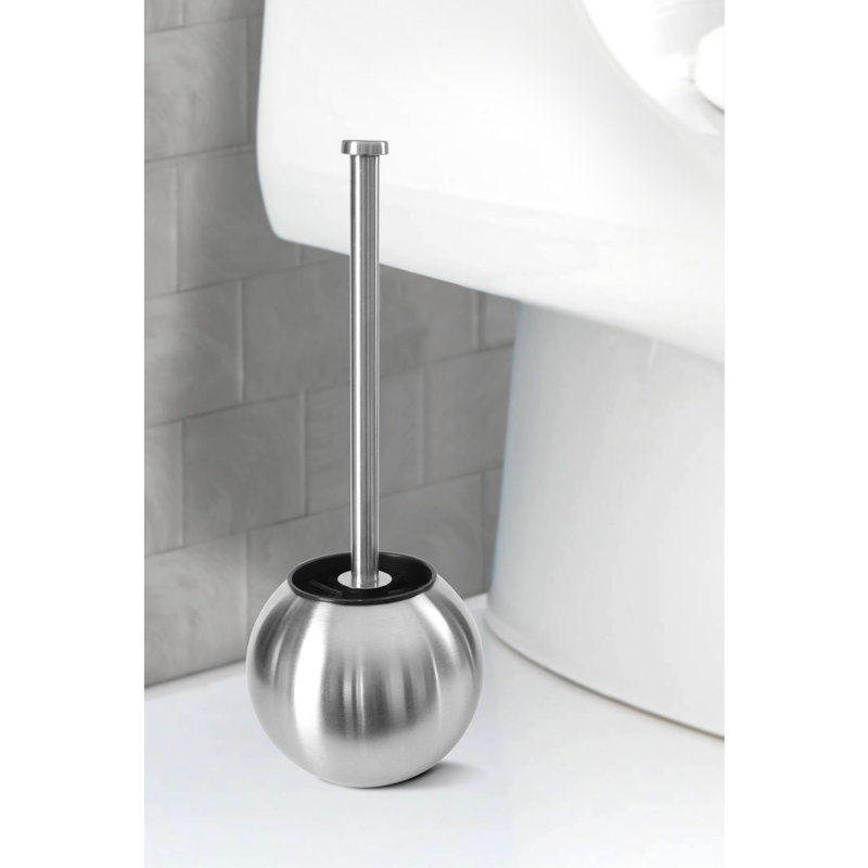 Brosse de toilette en métal 17 po Jenelle