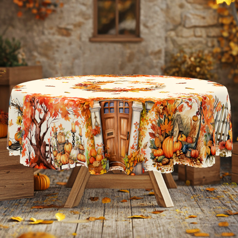 Nappe automne-hiver 180x180cm, 70,87 po rond