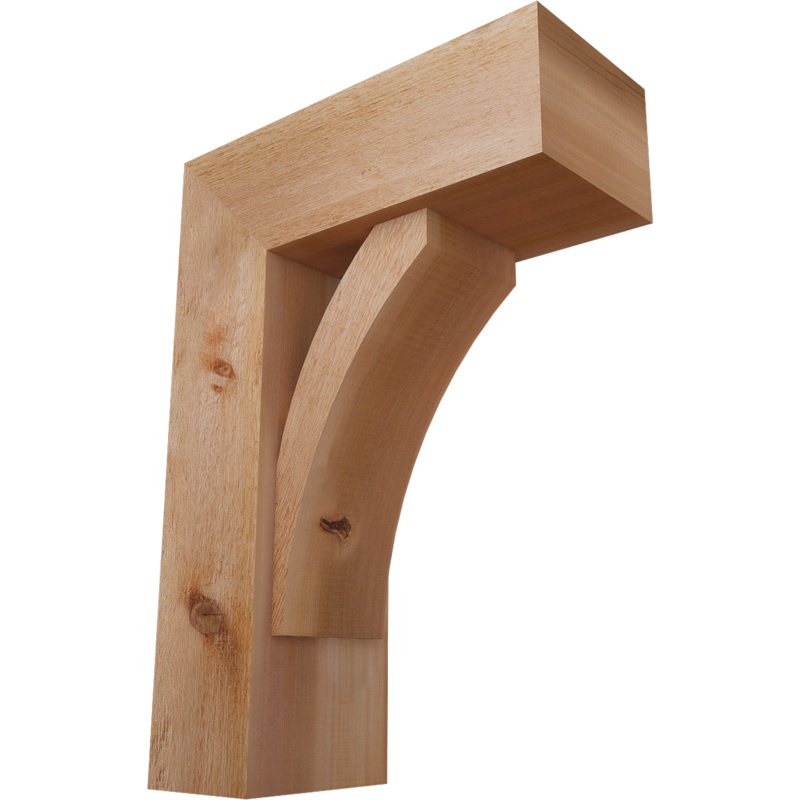 Support pour scie rugueuse Thorton Block H 8 po x P 20 po x H 28 po avec cèdre rouge Western, 28 x 20