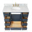 Ensemble de meuble-lavabo simple 43 po Flynt-64627291