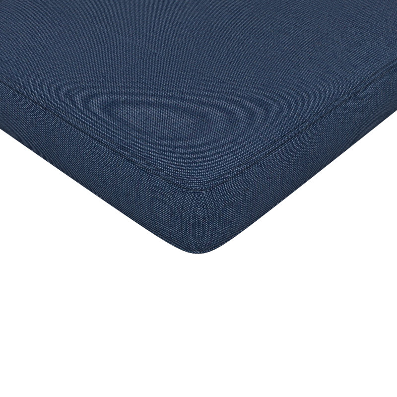 Coussin de chaise de salle à manger d'extérieur 3 po Sunbrella®, L 20 po x P 20 po, Sunbrella® Echo Midnight