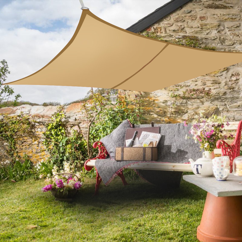 Dunarragan 4m x 3m Rectangular Shade Sail, Sand