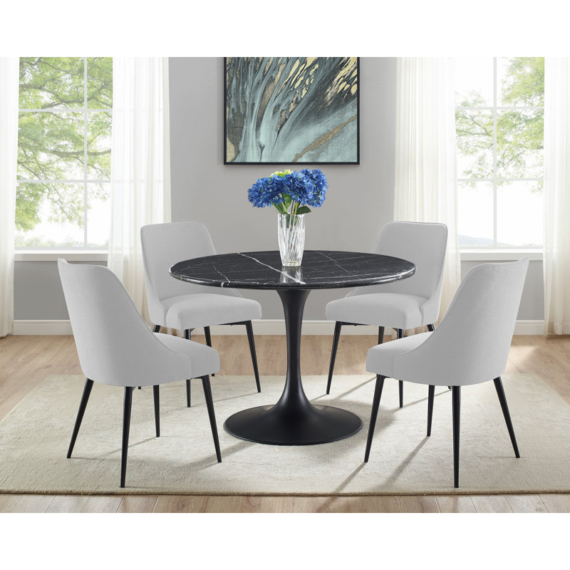 Mcmullan 18'' H Upholstered Side Chair, Stone