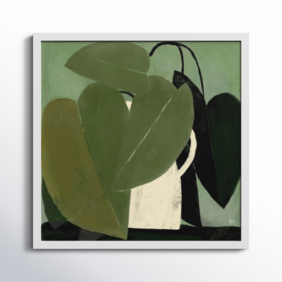 Plant "Green on Green" Painting