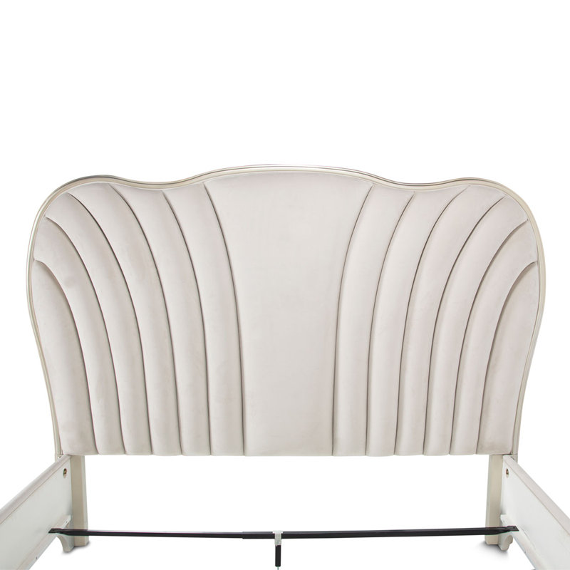 London Place Velvet Bed, King
