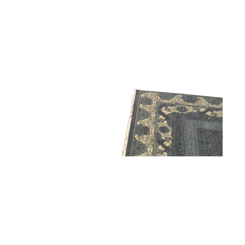 Canterbury Hand-Knotted High-Quality Blue Area Rug