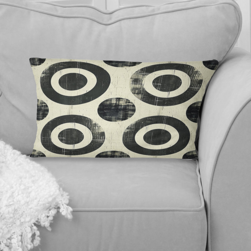 Coussin lombaire gris moderne et gris III