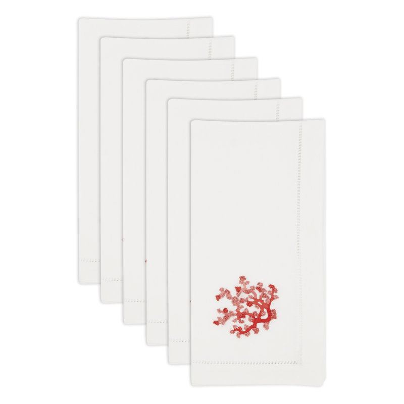 Serviette 100% coton sans motif The Broderie Collection