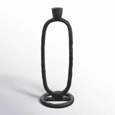 Porte-bougie ovale