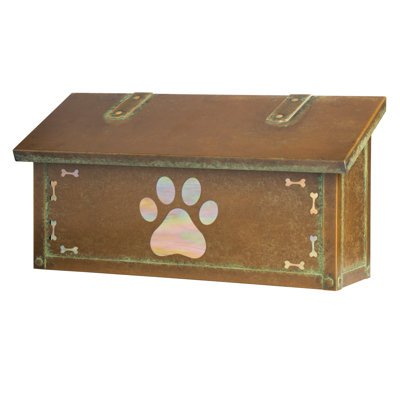 Boîte aux lettres murale Dog Paw