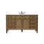 Ensemble de meuble-lavabo simple 60 "Rivers-73360023