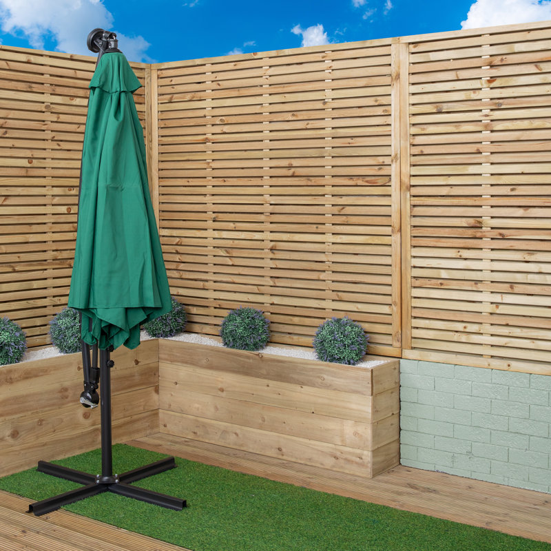Patio Dining Set, Green, 4