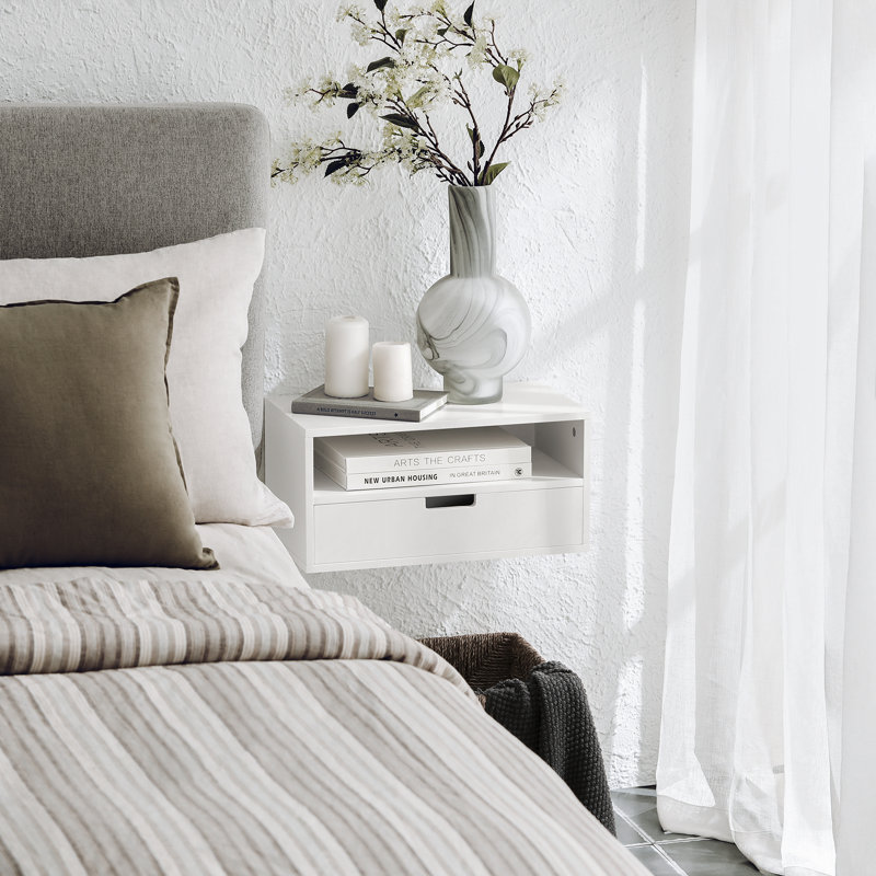 Gibsonburg 45cm W Bedside Table