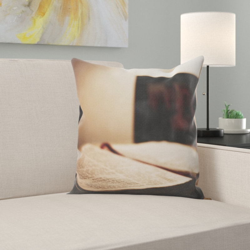 Microsuede Throw Pillow