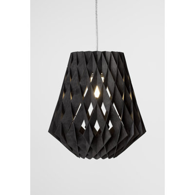 Luminaire suspendu géométrique unique à 1 lumière Pilke