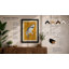 Great White Below Mid-Century - Framed Print-324461923-324461927