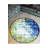 Green Blue Abstract Traditional Patterned Round Woven Base Vintage Decorative Carpet-2088099003