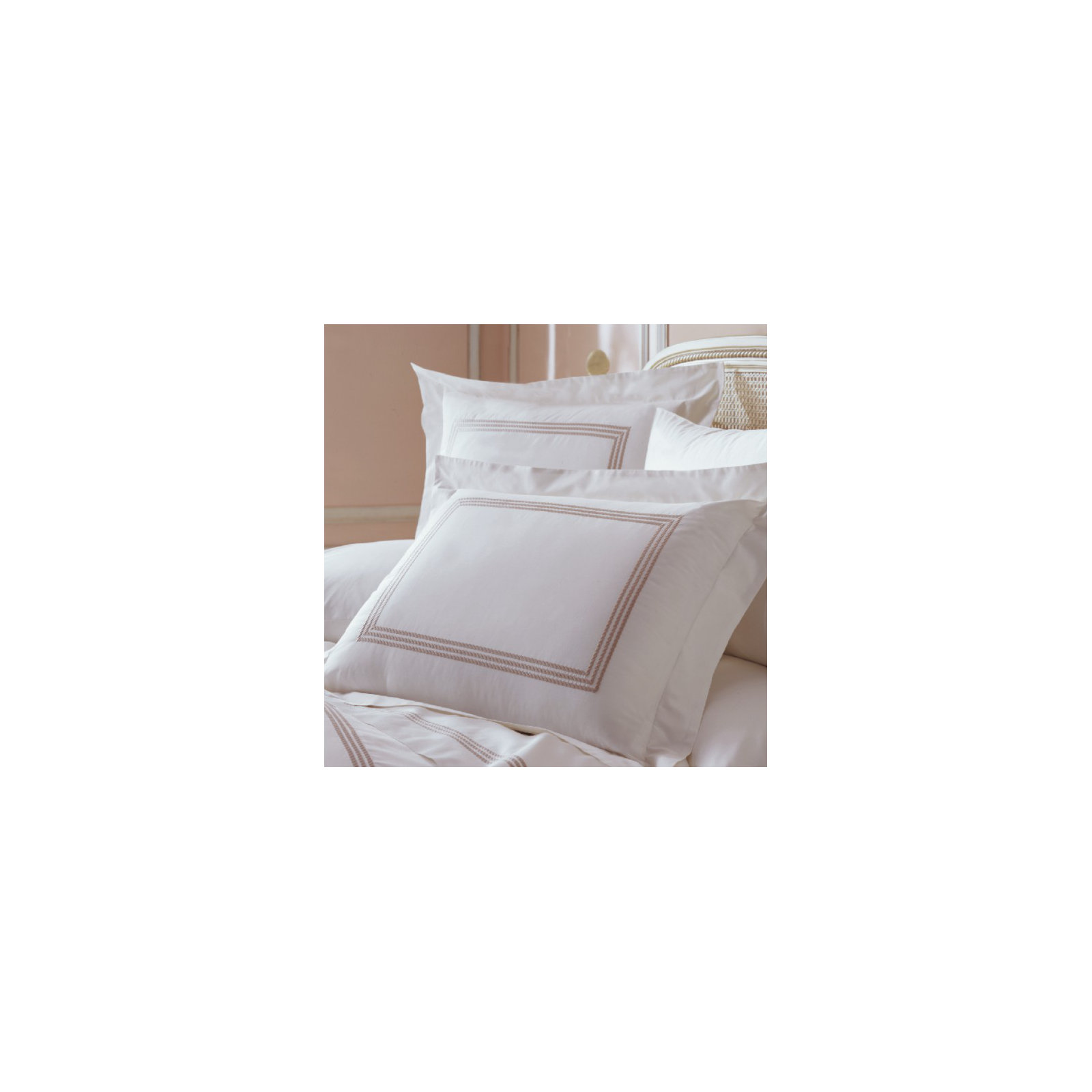 Silverdale Egyptian Cotton Sateen - Set of 2, King, White