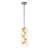 Kaled 10-Light Stacked Matte Glass Globe Pendant