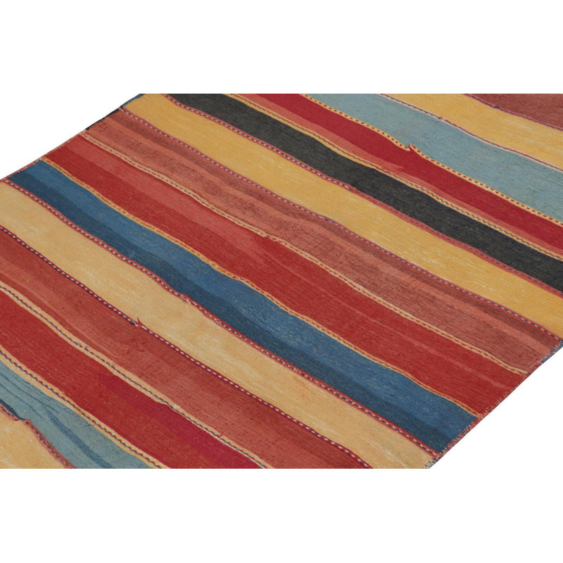 Kilim & Flat Weave One-of-a-Kind 2'6''X10'4'' Area Rug