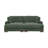Corduroy Upholstered Modular Sofa With Deep Seating And Wooden Block Legs-1634761884