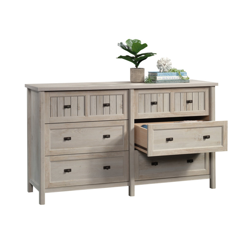 Costa 6-Drawer Dresser In Chalked Chestnut