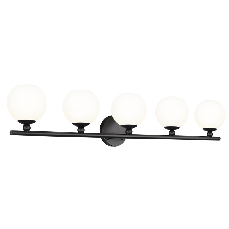 Blaikley 5 - Light Dimmable Vanity Light, Matte Black