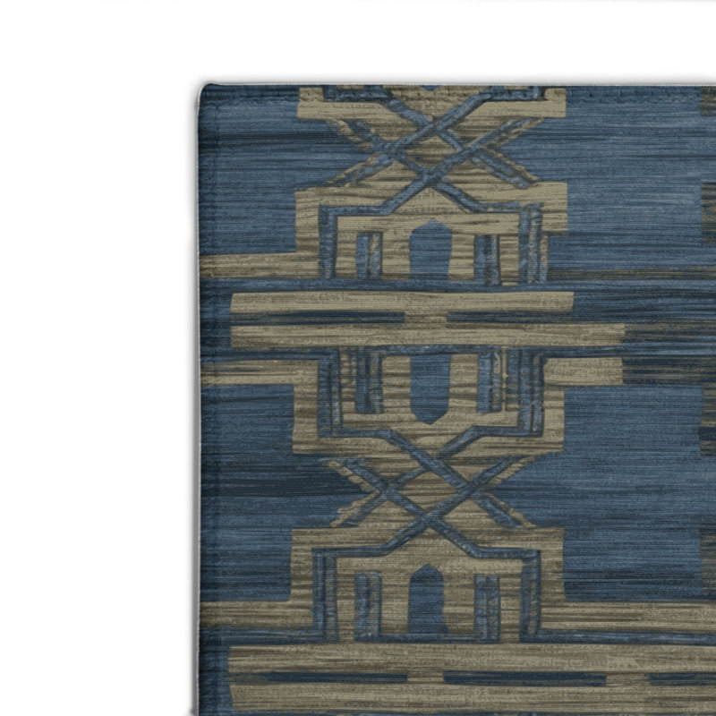 Trellis Gray Indoor and Outdoor Area Rug, Rectangle 8' x 10'