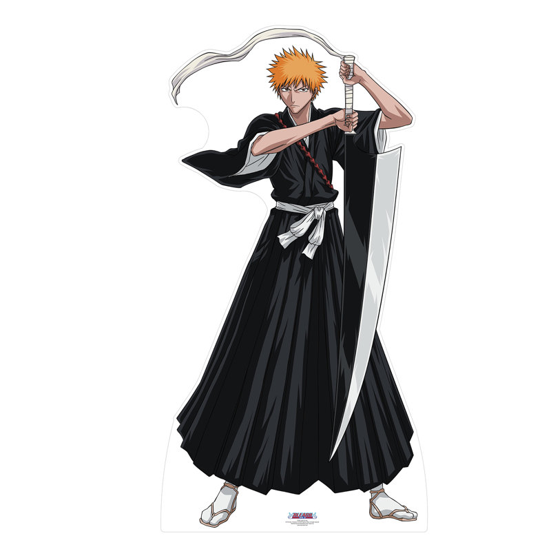 Accroche en carton de blanchiment de kurosaki ichigo