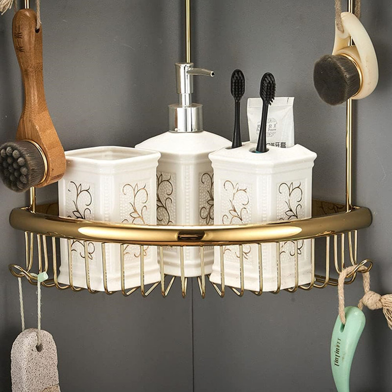 Wall Mounted Required Bathroom Shelves