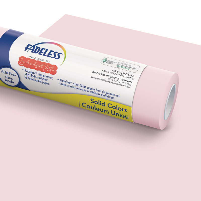 Papier babillard de style écolière Fadeless, Mauve