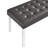 Loft Tufted Vegan Leather Bench by Modway-1977200476-1977200481