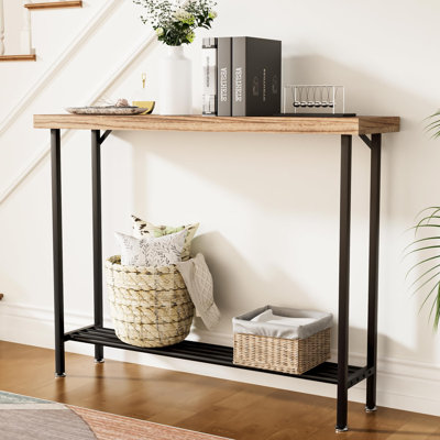 Solid Wood Narrow Console Table