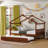 Annais Wooden House Bed with Trundle-958705455-958705448