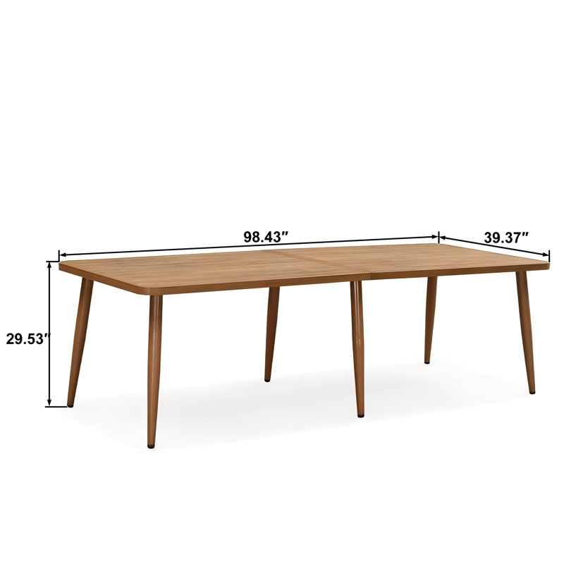 Rectangular Outdoor Dining Table	
