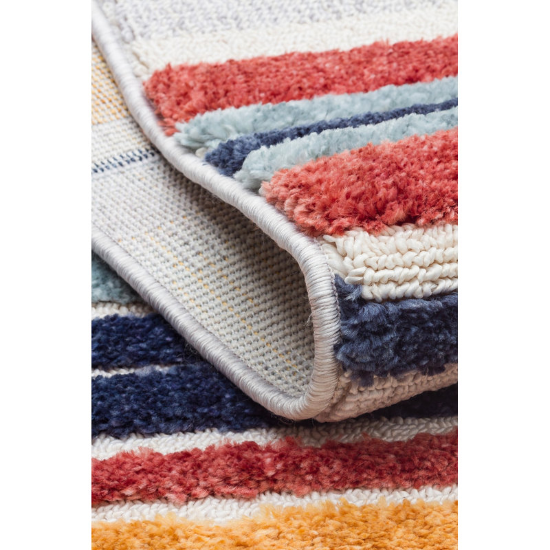 Luxurious Machine-Woven Area Rug, 6.6 x 9.5 Feet, 100% Polyester | No Pile, 2.5 lbs/sq ft, 153600 Thread Points | Easy to Clean with Vacuum & Spot Remover | Perfect for Living Room, Bedroom & Office Decor