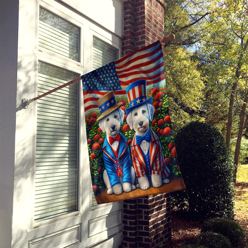 Drapeau «All American House», Bedlington Terrier