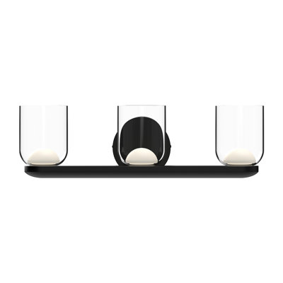 Éclairage pour salle de bain 3 lumières Cedar