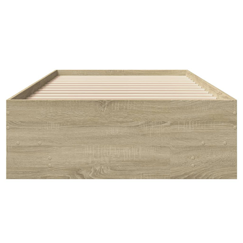 Bed Frame, Small Single (2'6), Sonoma Oak