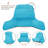 Nestl Reading Back Pillow For Reading & Bed Rest-48569814-48569791