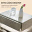 LED Bedside Table Set of 2 with Drawers-1386692350